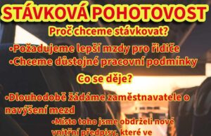 Stávková pohotovost řidičů BusLine se rozšířila o Liberecký a Pardubický kraj