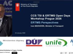 Fantův sál pražského hlavního nádraží hostí ve dnech 20 – 21. ledna workshop Evropské agentury pro železnice ERA