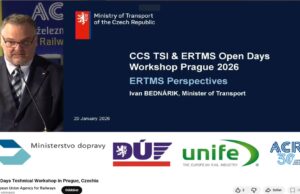 Fantův sál pražského hlavního nádraží hostí ve dnech 20 – 21. ledna workshop Evropské agentury pro železnice ERA
